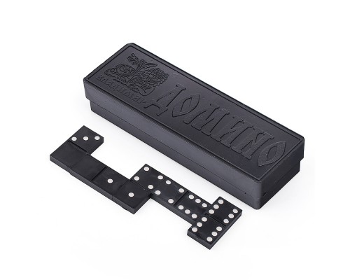 Домино классическое (пластиковая коробка)