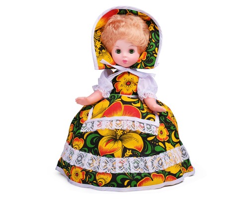 Кукла Чайница Хохлома, в пакете