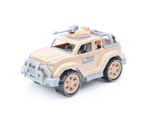 Автомобиль-джип военный-сафари "Легионер-мини" с 1-м пулемётом (в сеточке)