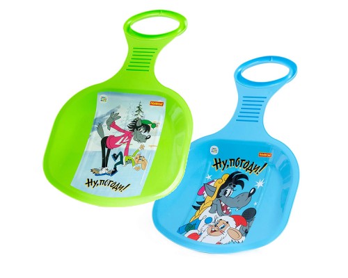 Санки "Ледянка" №2 "Ну, погоди!"