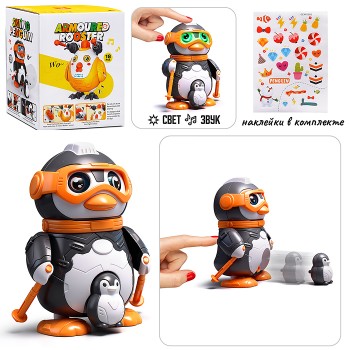 Конструктор "Пингвин" с отверткой, в коробке