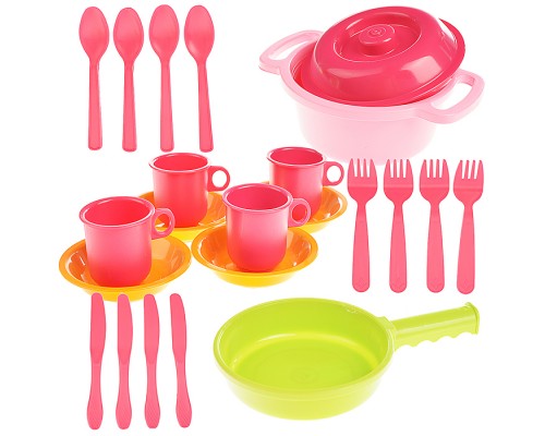 Набор посуды "Настенька" (23 дет.)