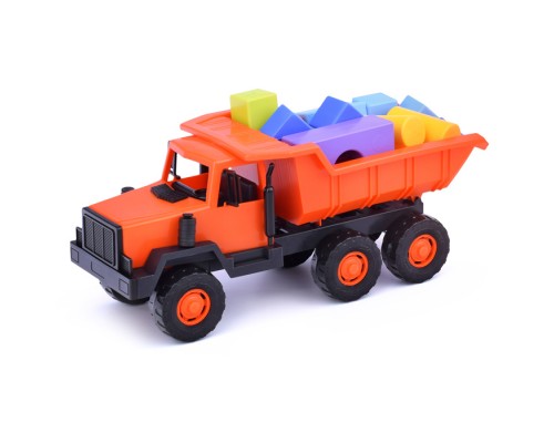 Самосвал "Уралец" со строительным набором