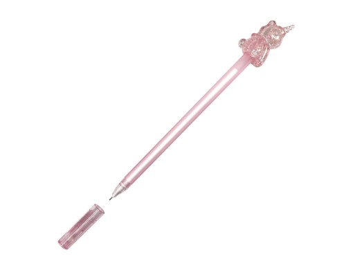 Ручка шариковая "Коллекция единорог", 0,7 мм, синий, стеклянная серия