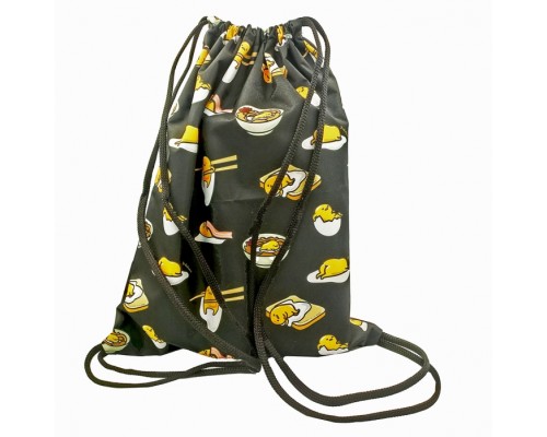 Мешок для обуви "Gudetama" 1 отделение, 370х470мм, петля для подвеса, полиэстер, 210 ден