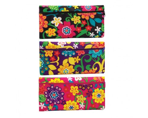 Пенал-косметичка 22x12cм, материал полиэстер