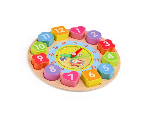 Часы с объемными вкладышами в пакете