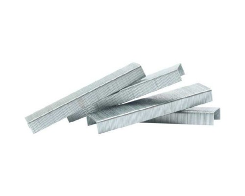 Скобы для степлера мебельного 53/8 1000 шт в картонной коробке, оцинкованные