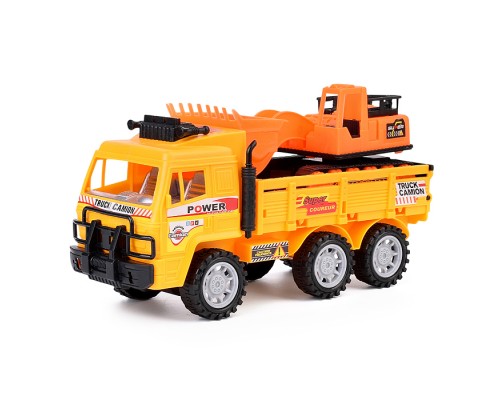 Набор машин "Самосвал" с грейдером, в пакете