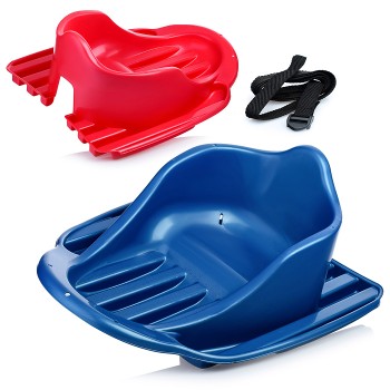 Санки-ледянки "Карета" (цвет в ассортименте)