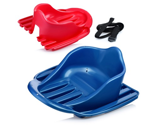 Санки-ледянки "Карета" (цвет в ассортименте)