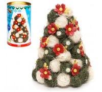 Набор для творчества Елочка из сизаля "Сказка"