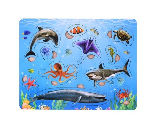 Рамка вкладыш "Морские обитатели"