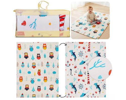 Коврик развивающий "Совушки-Подводные истории" (150*180* 0.8см) EVA