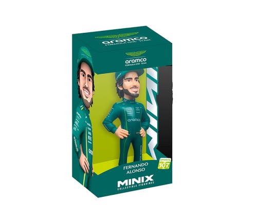 Коллекционная фигурка "Формула-1" - Фернандо Алонсо Aston Martin, 12 см