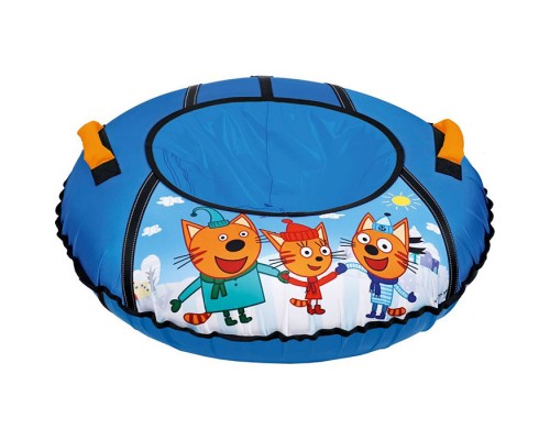 Игрушка. Тюбинг с рисунком 90см (Три кота)