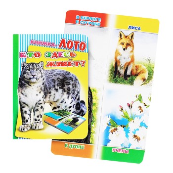 Книга Лото. Кто здесь живет?