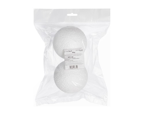 Заготовка пенополистирол d 10 см "Шар" 100 мм, 2 шт. "Love2art"