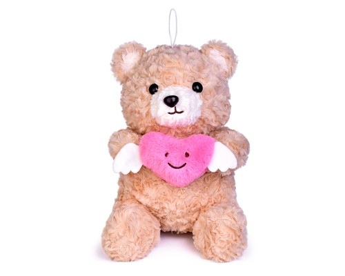 Мягкая игрушка "Медведь" с сердечком, 28 см.