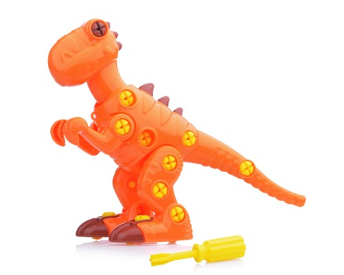 Конструктор-динозавр "Тираннозавр" (40 элементов) (в пакете)