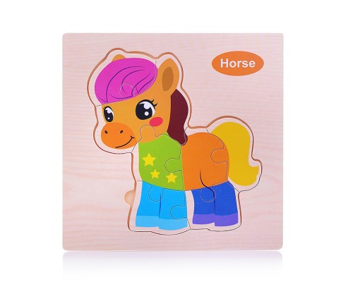 Пазл-вкладыш "Пони"