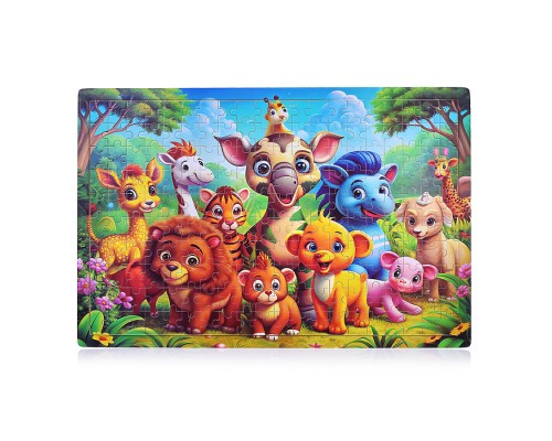 Пазл "Веселые животные"