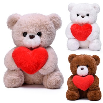 Мягкая игрушка "Медведь" с сердечком, 20 см.