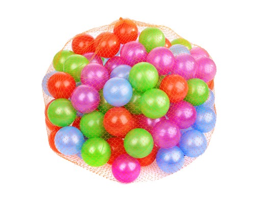 Шарики d6см 100шт. (в сетке)