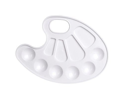 Палитра для красок, белая