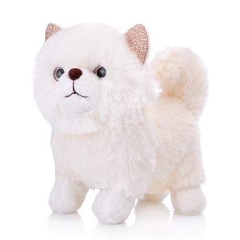 Шпиц белый 20см