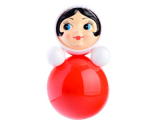 Неваляшка Девочка в пакете