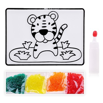 Насыпь на клей "Тигренок"