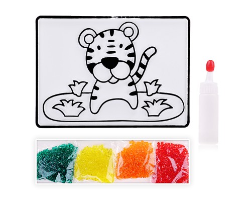 Насыпь на клей "Тигренок"