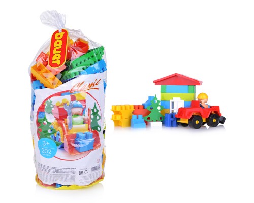 Конструктор 643 Classic 3+ в пакете, ПВХ 5 для мальчиков