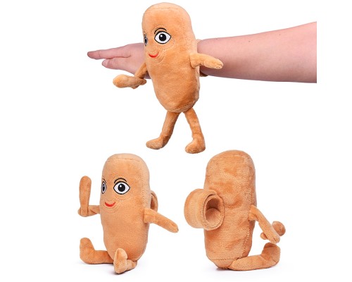 Мягкая игрушка "Полено с битой" 28 см.