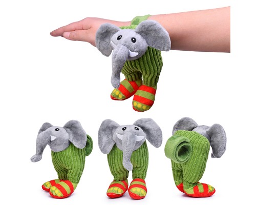 Мягкая игрушка "Слон" в сандалях,28 см.