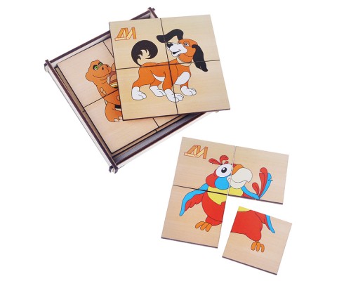 Сложи картинку Мини "Домашние питомцы"