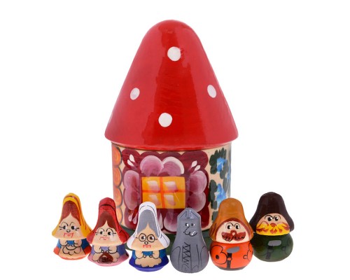Пальчиковый театр Красная Шапочка-6шт./в футляре