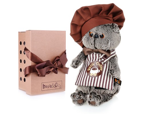 Кот Басик - бариста