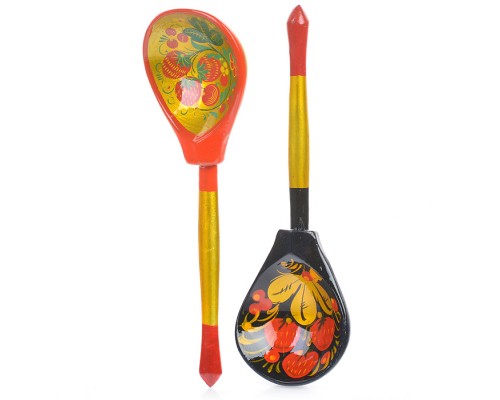 Ложка расписная "Ягоды" (цена за 1 шт.)