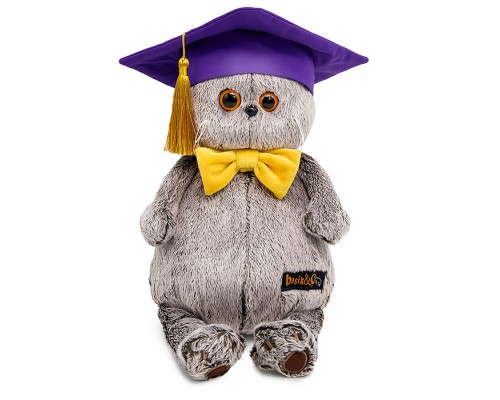 Кот Басик в академической шапочке