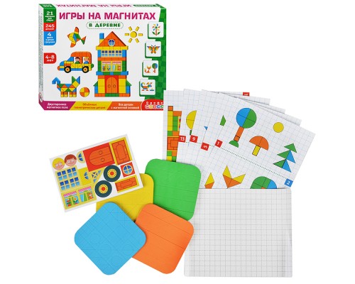 Магнитная мозаика "В деревне"