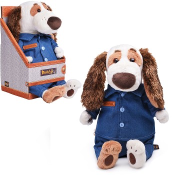 Собака Бартоломей в костюме "Деним"