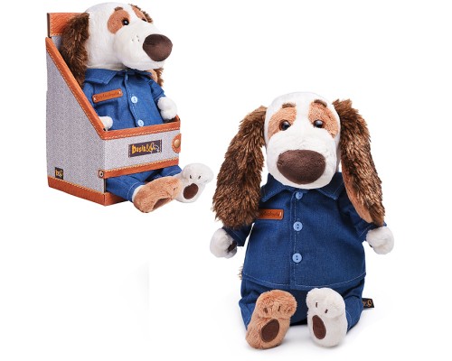 Собака Бартоломей в костюме "Деним"