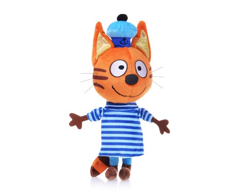 Коржик 18см, "Три Кота" озвуч. в пакете