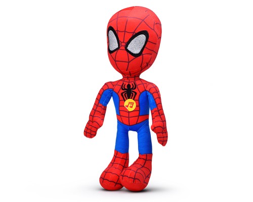 Мягкая игрушка "Спайдермен" 30 см, муз чип.