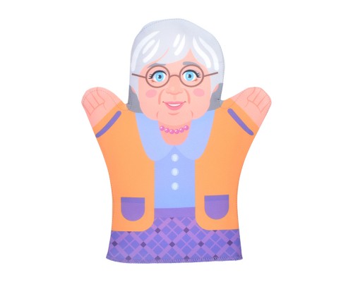 Домашний кукольный театр. Кукла-перчатка "Бабушка Оля"