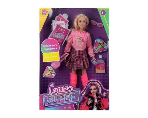 Кукла София 29см (руки и ноги сгиб.) в коробке