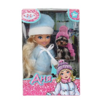 Кукла Аня 12 см, в коробке