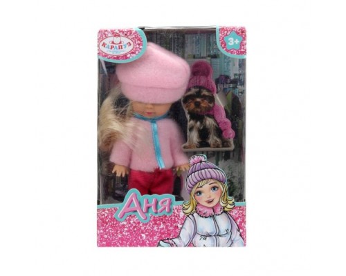 Кукла Аня 12 см, в коробке